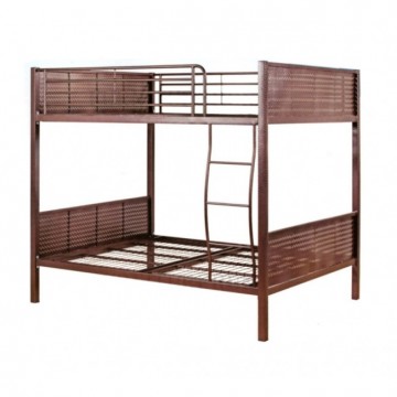 Double Deck Bunk Bed Queen Top and Queen Bottom