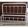 Alfred Metal Bed (Heavy Duty) Ivory