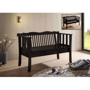 Wooden Bench with Storage B1003