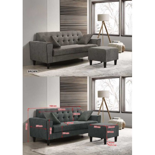 > Sofa -  Fabric Sofa