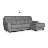 > Sofa - Half Leather Sofa