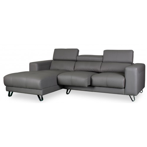 > Sofa - Half Leather Sofa