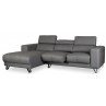 > Sofa - Half Leather Sofa