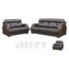 > Sofa - Faux Leather Sofa