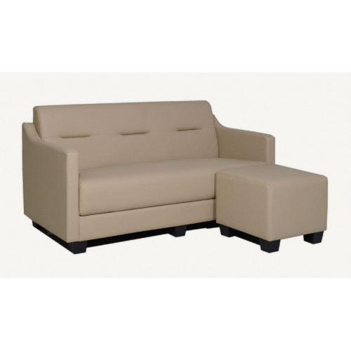 > Sofa - Faux Leather Sofa